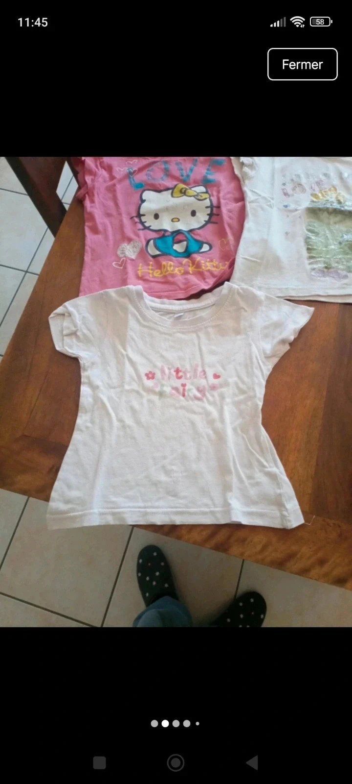 Lot de 8 t-shirts manches courtes fille 3 ans – photo 2